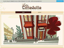 Tablet Screenshot of caffecittadella.com